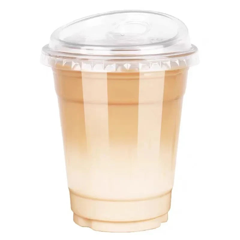 Clear Disposable Cups with Lids