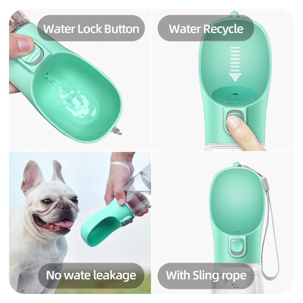 Outdoor Pet Water Bottle Dispenser