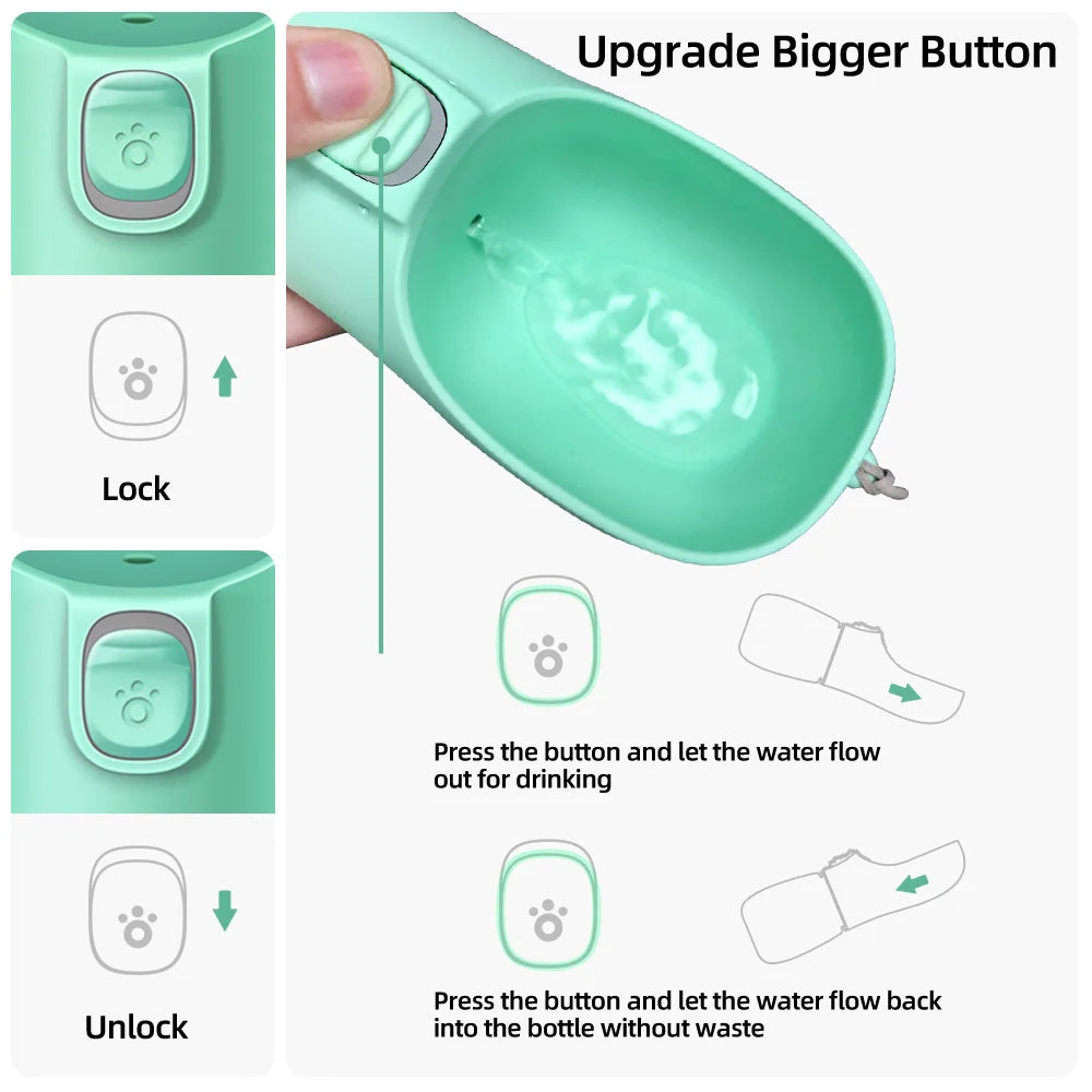 Outdoor Pet Water Bottle Dispenser